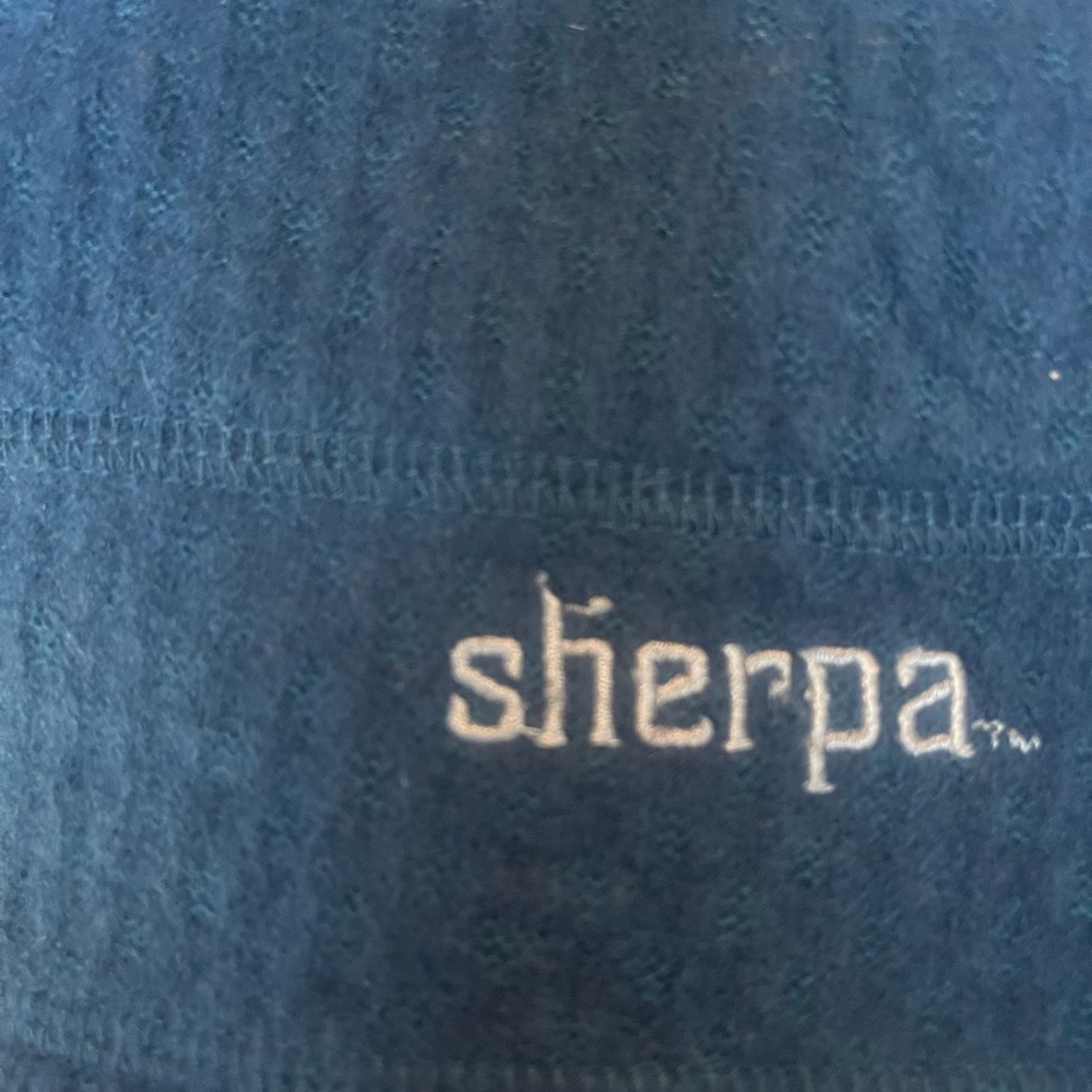 Women's Blue Jacket Sherpa Adventure M wool - Picture 4 of 8